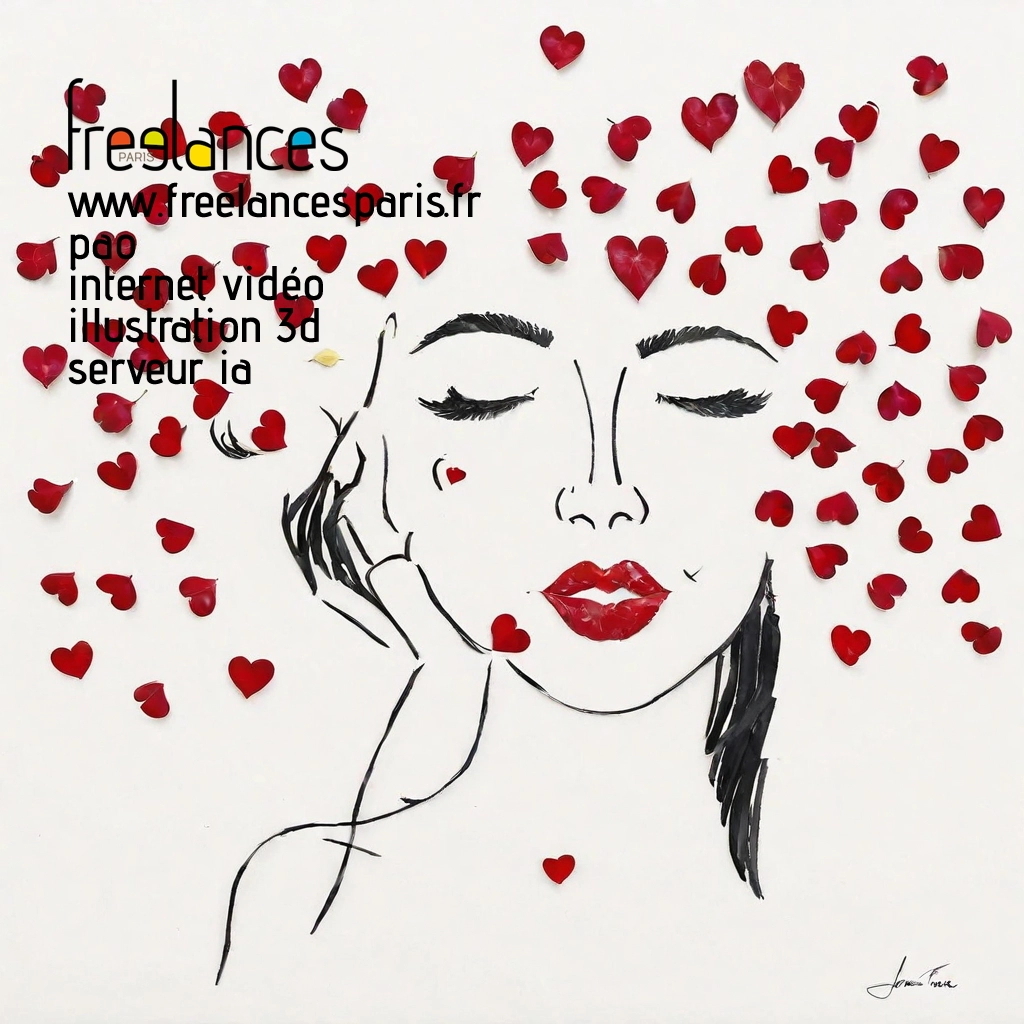 Pao mise en page internet vidéo illustration 3d serveur IA générative AI freelance paris studio de création magazines yrlbzqm0